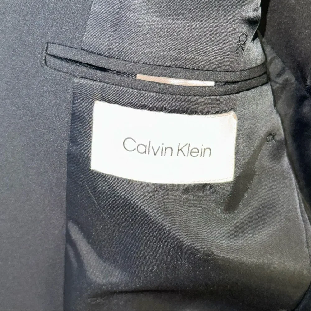 Calvin Klein size 14 Classic Black Blazer